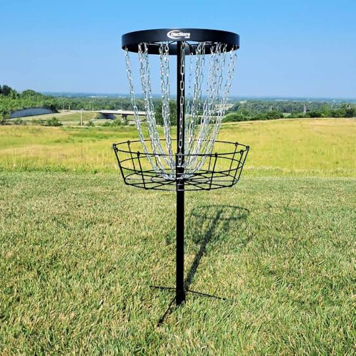 Disc Store Grow The Sport Pro Disc Golf Portable Basket - Carrying Bag Optional - color: Black w/ Bag
