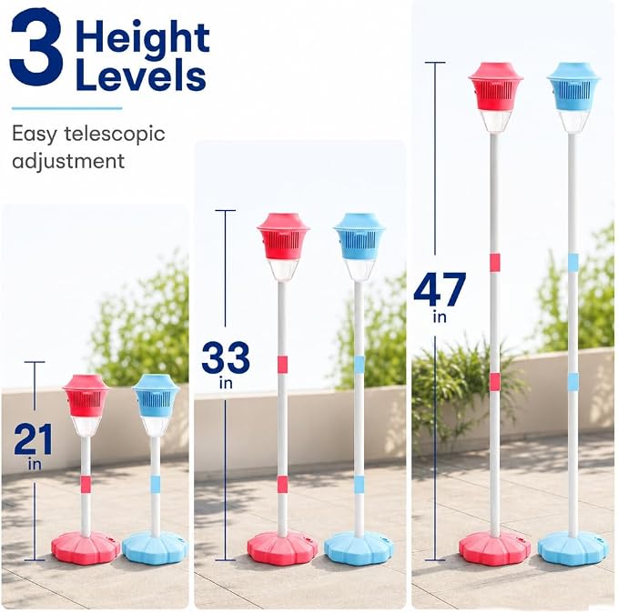 New Bubble Machine, 47in Rechargeable Automatic Bubble Maker with Light Music, 3 Level Heights Adjustable, Detachable Bubble Wand for Outdoor Party Wedding, Includes Bubble Solution (Blue)