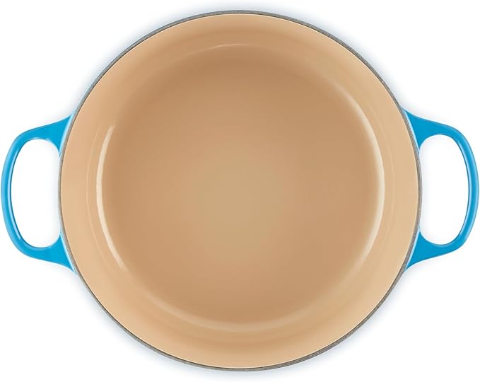 Le Creuset Enameled Cast Iron Signature Round Dutch Oven, 7.25 qt., Marseille