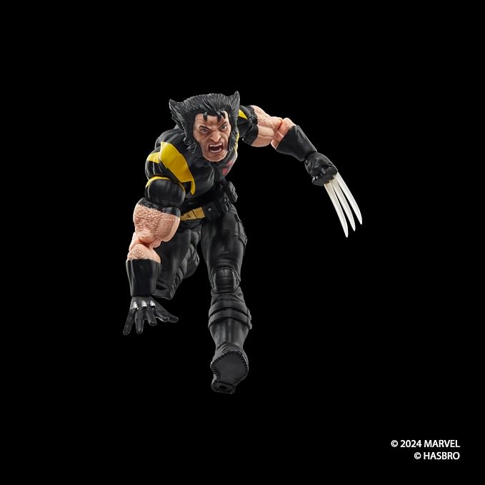Marvel Legends Series Wolverine, X-Men Comics Collectible 6-Inch Scale Action Figure
