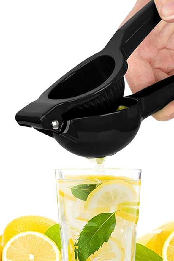 Cast Iron Citrus Juicer - Manual Orange Squeezer for Juice