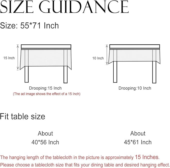 ISAENNE Designer Floral Linen Small Rectangular Tablecloth,French Off White Elegant Table Cloth,Washable Home Decor Tablecloths for Dining Thanksgiving Kitchen Christmas,55"*71"-Grace B