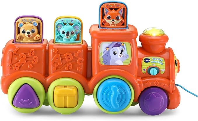 VTech Pop and Sing Animal Train