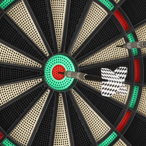 27 Game Modes Digital Electronic Dart Board, Ton Machine Electronic Dart Board with 11.6" LED Display, 243 Variants Soft Tip Dartboard for 16 Players, Voice Scoring, Soft Tip Darts