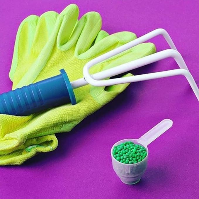 Plastic Measuring Scoop, (70 cc | 2.37 fl oz. | 70 mL) Long Handle Spoons for Powders, Granules, Coffee, Pet Food, Baking, Protein and Other Dry Goods, BPA Free (Set of 10)