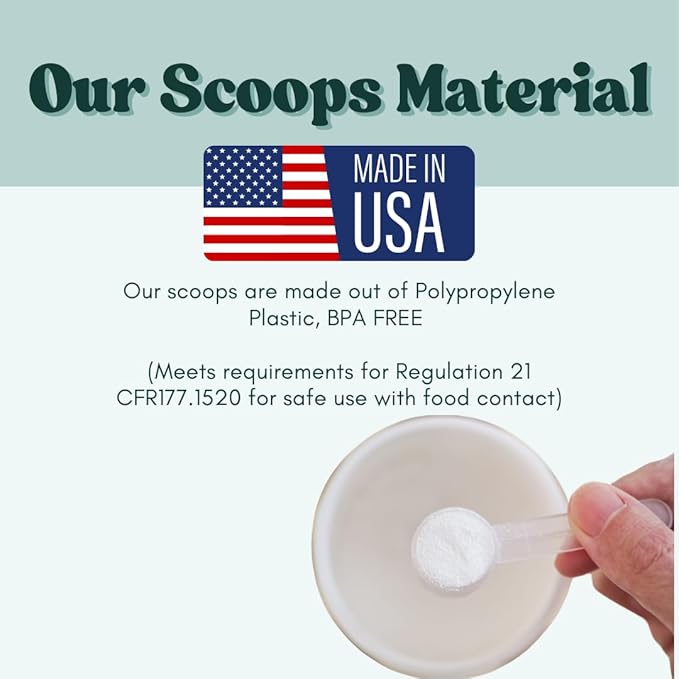 25 mL (5 Teaspoon) Long Handle Scoop for Measuring Coffee, Pet Food, Grains, Protein, Spices and Other Dry Goods (Pack of 1)