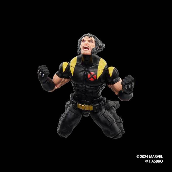 Marvel Legends Series Wolverine, X-Men Comics Collectible 6-Inch Scale Action Figure