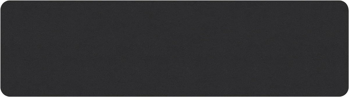 NewLife by GelPro Anti-Fatigue Nonslip 1/2" Thick Hard Floor Utility Mat for Garage, Patio and Kitchen, 20" x 72", Leather Grain Black