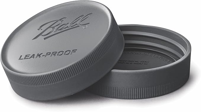 Ball Mason Jar Leak-Proof Lids, Wide Mouth, 6 CT (Pack of 24)