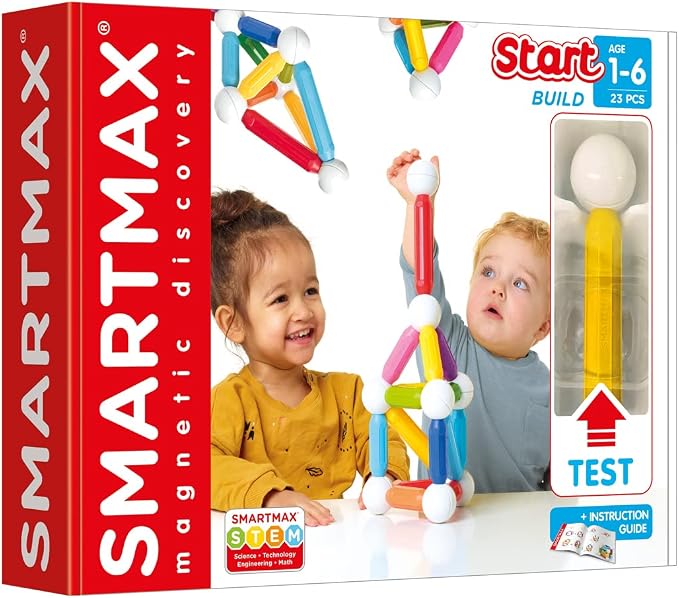 SmartMax Start STEM Building Magnetic Discovery Set for Ages 1-10