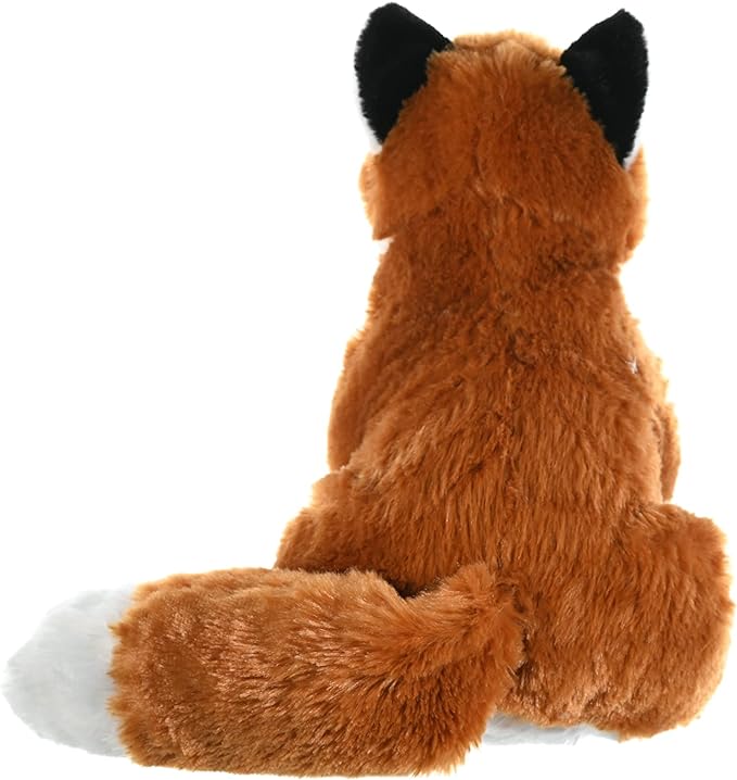 Wild Republic Red Fox Plush, Stuffed Animal, Plush Toy, Gifts For Kids, Cuddlekins 12" (10944)
