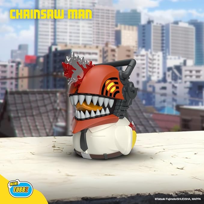 TUBBZ Mini: Chainsaw Man Anime Cosplaying Rubber Duck Vinyl Figure