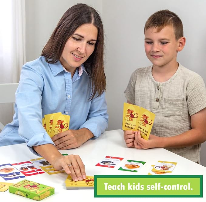 da Vinci's Room Don't Go Bananas - A CBT Therapy Game for Kids to Work on Controlling Strong Emotions - Counseling Games, Therapy Toys, Social Skills Games for Kids