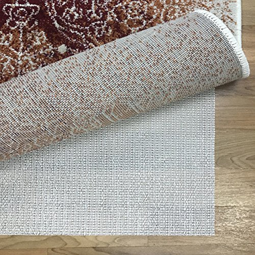 Superior Area Rug Pad, Non-Slip, Non-Skid, Floor Protector, Table Runner, Hardwood And Tile Floors Padding, Washable, Place Mats, Gripper Mat, Slide Stoppers, Rubber Rug Grip, 8' x 10', Cream - size: 8' x 10' (Rectangular)