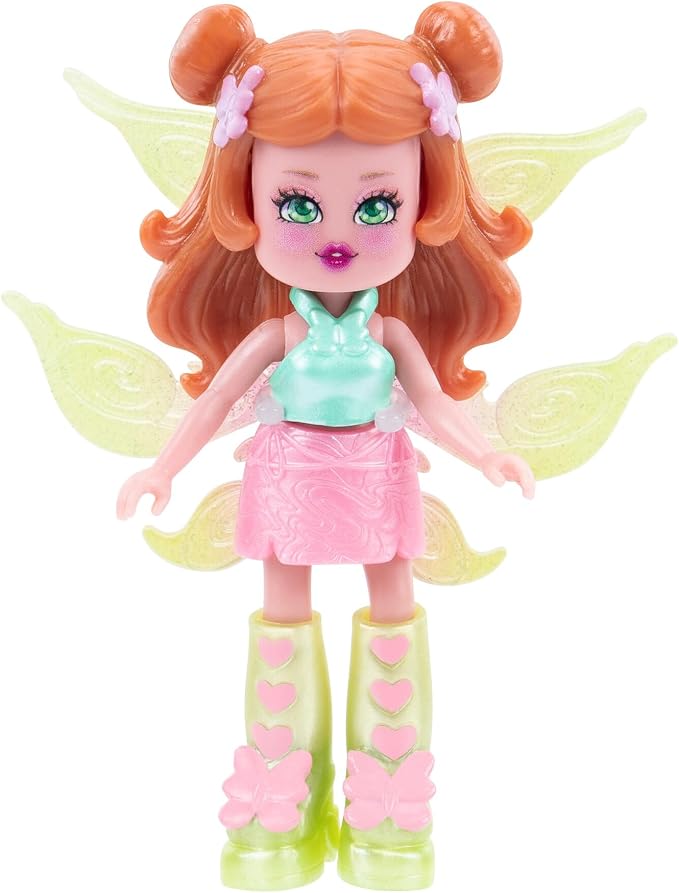 Royale High 3” Nature Fairy Fashion Doll - 1 Figure with 9 Fashion Accessories - Virtual Item Code Included - Series 1 - Ages 5+