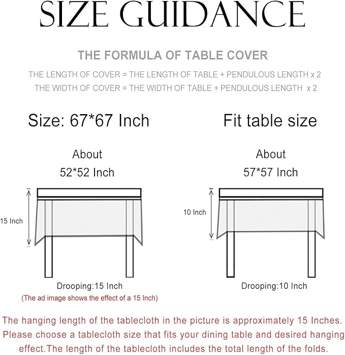 patdrea Designer Pink Linen Table Cloth for Sqaure Table,French Tablecloth with Birds Pattern,Small Colorful Decoration Cover for Kitchen Dining,Christmas,Party,Thanksgiving,67"x67"-Kulom a