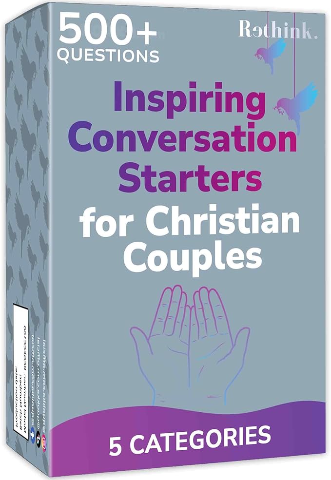 QUOKKA Conversation Cards Game - Christian Couples Edition | Original Version | Religious Gift | Relationship Connection - Great Board Game for Married Husband & Wife