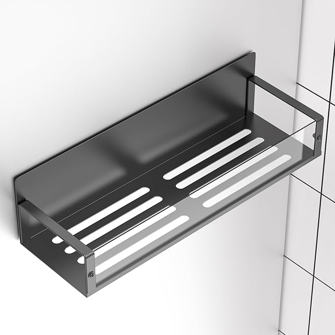 6 Pack Magnetic Spice Storage Rack Organizer for Refrigerator and Oven, Clear Fridge Organizers and Storage