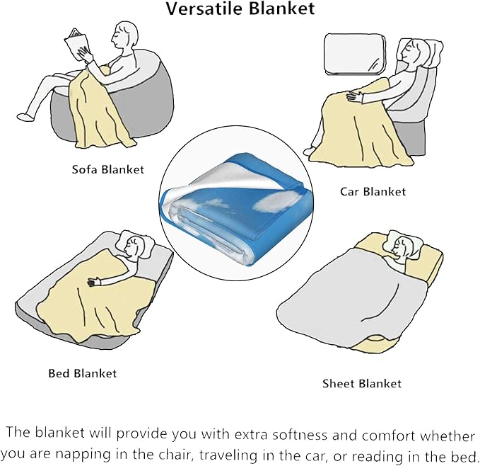 Majestic Whale Plush Throw Blanket - Soft, Comfy, Lightweight, Warm, and Fuzzy - Ideal Gift for Men and Boys - Perfect for Couch, Bedroom, Travel, Bed - 50x40 inches