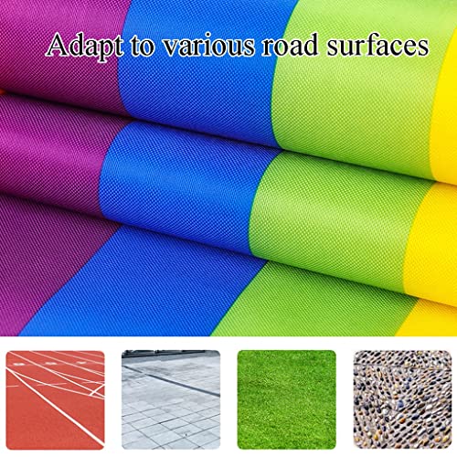 Playing Run Mat Adult Children Outdoor Teamwork - Play with Running Mat, Kindergarten Parent-Child Interaction, Birthday Party, Picnic Day Activity Games (Size : Adult-11M//36FT) - size: Adult-11M//36FT