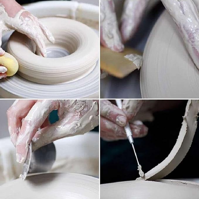 ReArt Natural Air-Dry Clay, for Sculpting, Wheel Throwing, Hand Building, All-Purpose Modeling Clay 10lbs for Sculpting (Terracotta 10LBs)