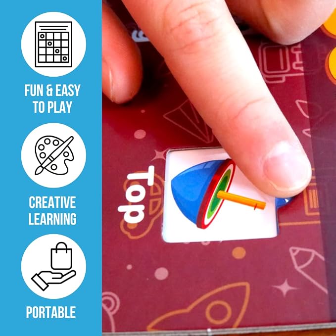 Regal Games Kingo Sight Words Edition Bingo Game - Educational Board Game for Preschool & Kindergarten - Fun Phonics & Vocabulary Builder for Home & Classroom - Kids Bingo Cards & Learning Resources