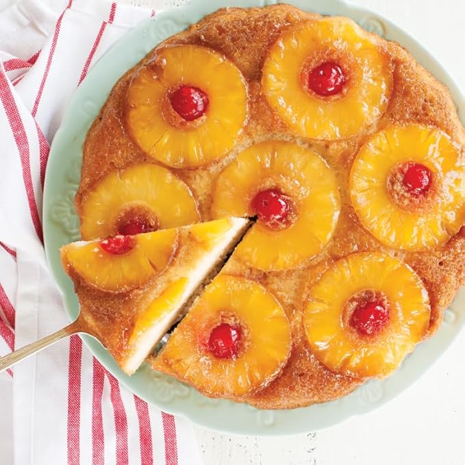 Nordic Ware Formed Pineapple Upside Down Cake Pan, 8 Cup, Golden Hour