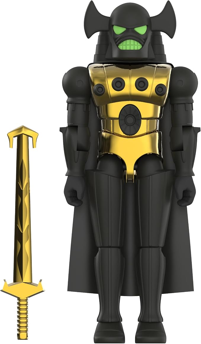 Super7 Reaction+ Micronauts Emperor - 4" Micronauts Action Figure with Accessories - Classic Sci-Fi Collectibles and Retro Toys