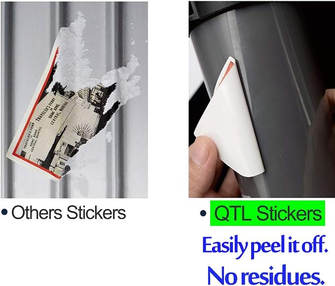 QTL Programming Stickers for Developers, Coding Party Supplies, Waterproof Vinyl Stickers for Water Bottles and Laptop, 50PCS