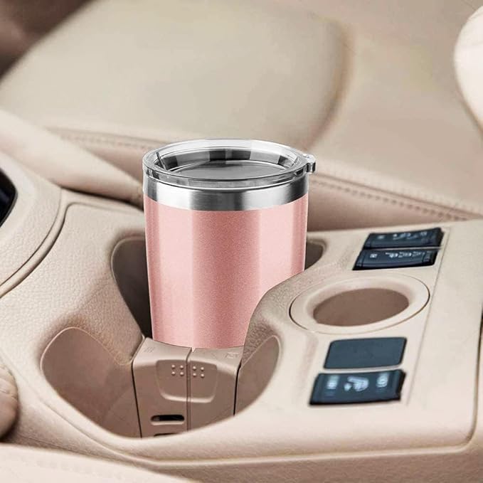 30oz Stainless Steel Travel Mug with Lid, 16 Pack Double Wall Vacuum Insulated Bulk Tumbler, Powder Coated Coffee Cup Suitable for Vehicle Cup Holders (White)
