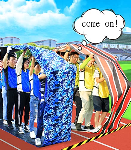 Playing Run Mat Adult Children Outdoor Teamwork - Play with Running Mat, Kindergarten Parent-Child Interaction, Birthday Party, Picnic Day Activity Games (Size : Kids-6M/20FT) - size: Kids-6M/20FT