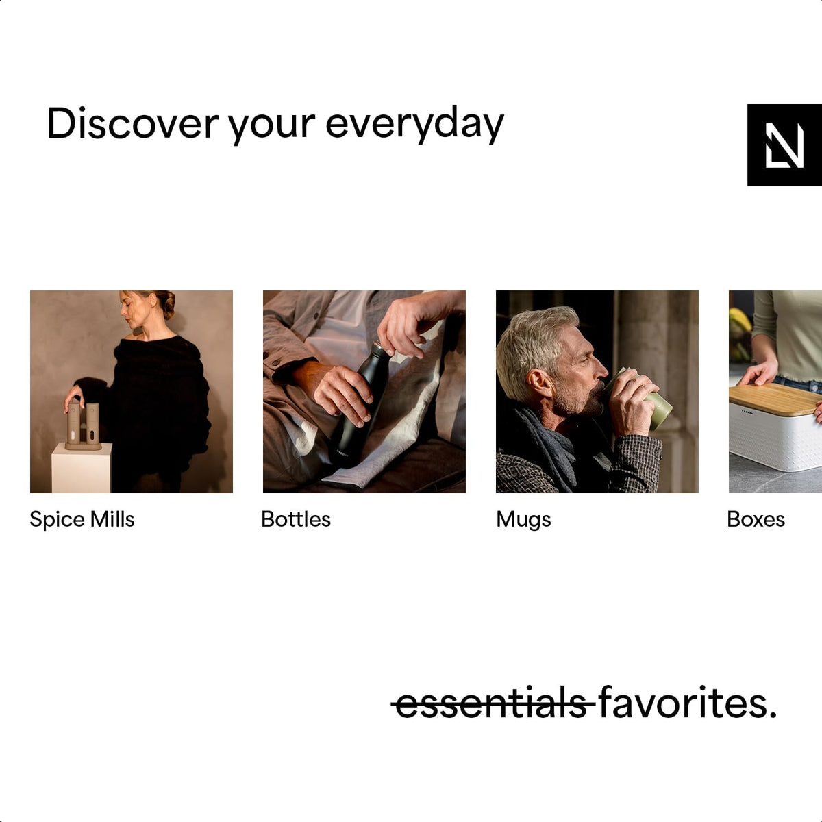 LARS NYSØM Electric Salt and Pepper Grinder Set, USB Rechargeable, Automatic Salt and Pepper Mills, Spice Shakers Refillable with LED Light, Adjustable Coarseness, Ceramic Grinder (Stone Blue)