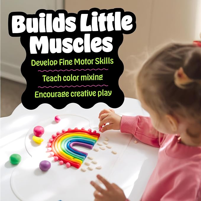 Hygloss Play Modeling Dough for Kids – Safe & Non-Toxic Sensory Dough for Arts and Crafts – 1 lb Tub – Play Clay for Toddler Activities, Preschool Classroom Must-Haves – Green Color, Scented