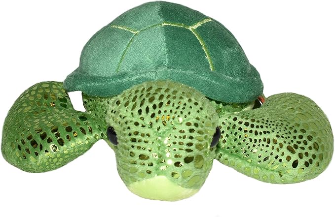 Wild Republic Sea Turtle Plush, Stuffed Animal, Plush Toy, Gifts for Kids, Hug’Ems 7