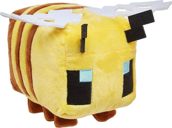Mattel Minecraft Basic Plush Character Soft Dolls, Video Game-Inspired Collectible Toy Gifts for Kids & Fans Ages 3 Years Old & Up