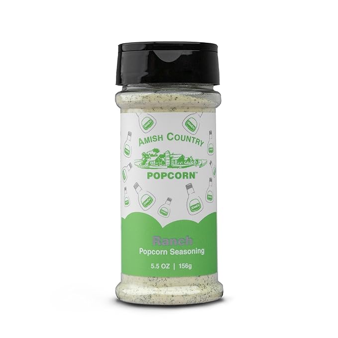 Amish Country Popcorn | Ranch Popcorn Seasoning - 5.5 Ounces | Old Fashioned, Non-GMO