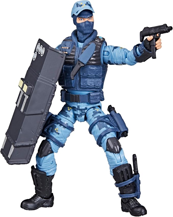 G.I. Joe Classified Series Jason Shockwave Faria, Collectible Action Figure, 105, 6-inch Action Figures for Boys & Girls, with 9 Accessory Pieces