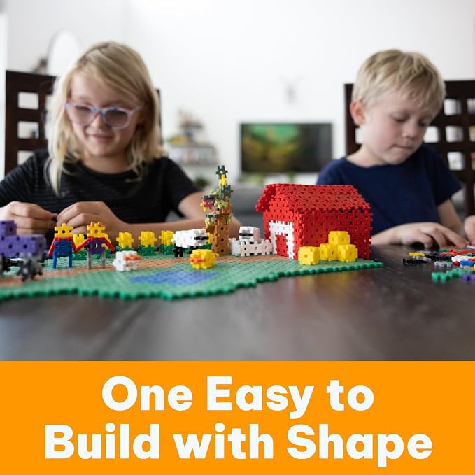 KADU 680pc Rainbow Classic Set - STEM/STEAM Building + Construction Toy, for Open + Imaginative Play - Ages 5+