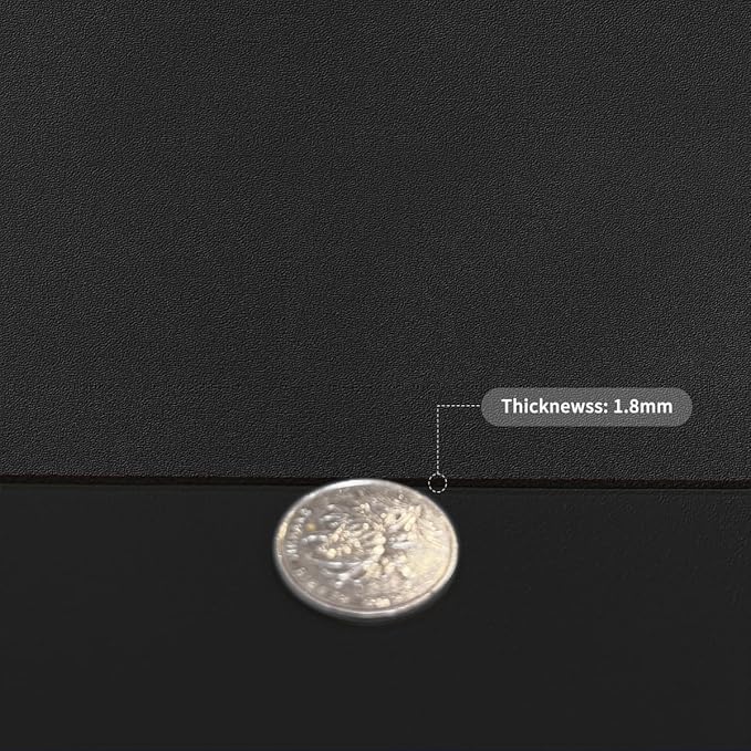 Table Pads for Dining Room Table for Dining Room Table - Can Be Used On Both Sides Waterproof and Easy to Clean Good Flatness Used for Dining Table(Black+Black 46x72)