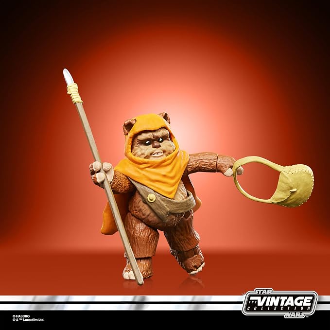Star Wars The Vintage Collection Wicket W. Warrick & Kneesaa, Star Wars: Ewoks Collectible 3.75” Action Figures 2-Pack