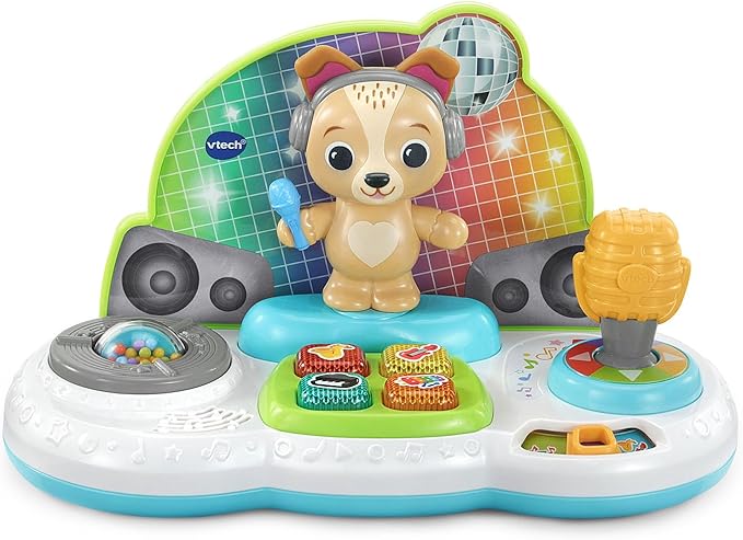 VTech Bark and Bop Dance Party Musical DJ Puppy Toy