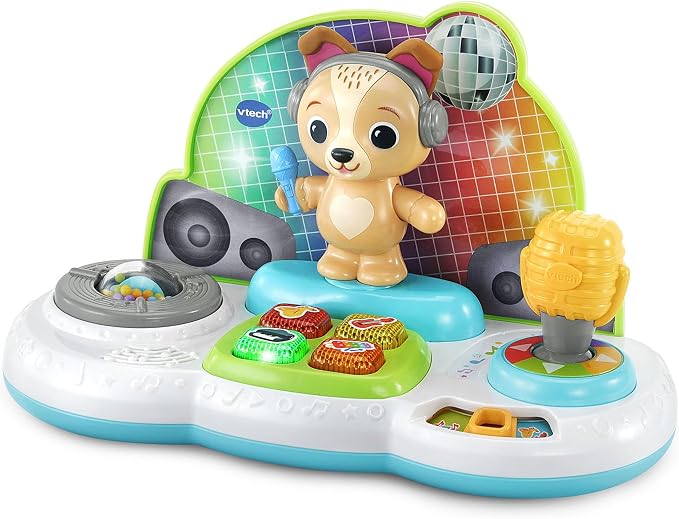 VTech Bark and Bop Dance Party Musical DJ Puppy Toy