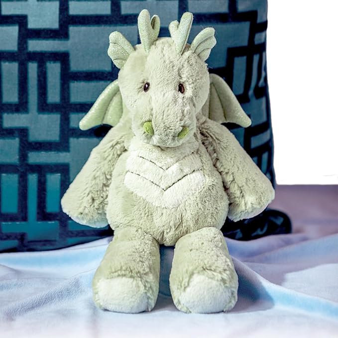 Mary Meyer Stuffed Animal Marshmallow Zoo Plush Soft Toy, 13-Inches, Dragon