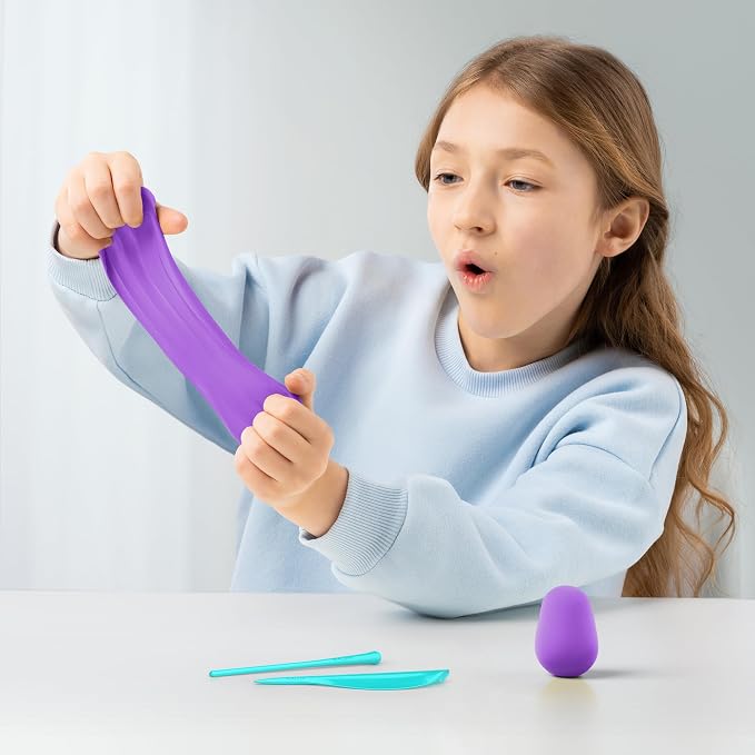 Hey Clay 15 Cans Set - Colourful Modelling Kids Air-Dry Clay 15 Cans with Sculpting Tools and Fun Interactive Instructions for Children Age 3+ (Rainbow Unicorns)