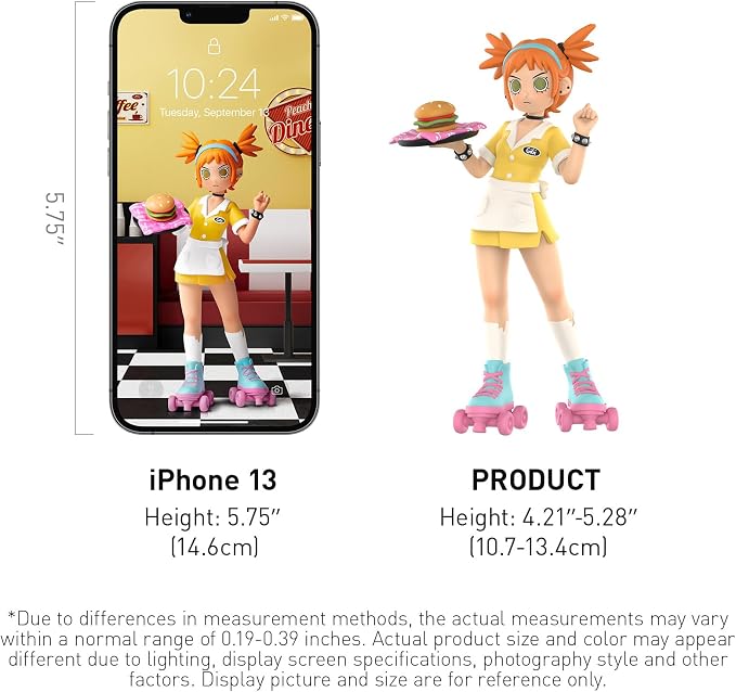 POP MART Peach Riot Rush Hour Series Figures 12PCs Blind Box Figures, Random Design Action Figures Collectible Toys Home Decorations, Holiday Birthday Gifts for Girls and Boys, Whole Set
