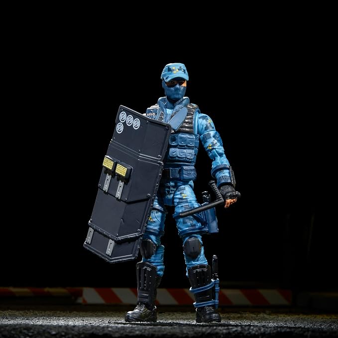 G.I. Joe Classified Series Jason Shockwave Faria, Collectible Action Figure, 105, 6-inch Action Figures for Boys & Girls, with 9 Accessory Pieces