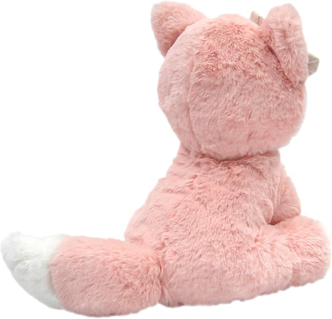 Lambs & Ivy Friendship Tree Plush Pink Woodland Fox Stuffed Animal Toy - Autumn