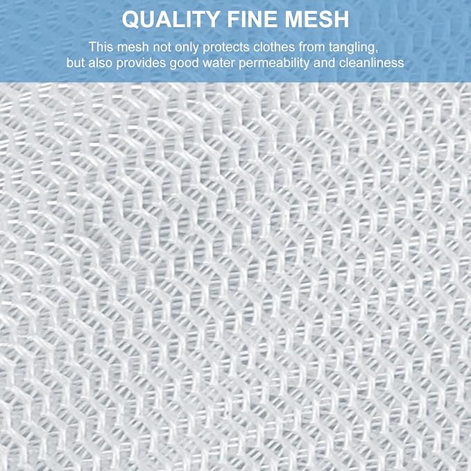 BAGAIL Laundry Bags Mesh Wash Bag for Intimates Lingerie and Delicates, 5Pcs (1XL,2L,2M)