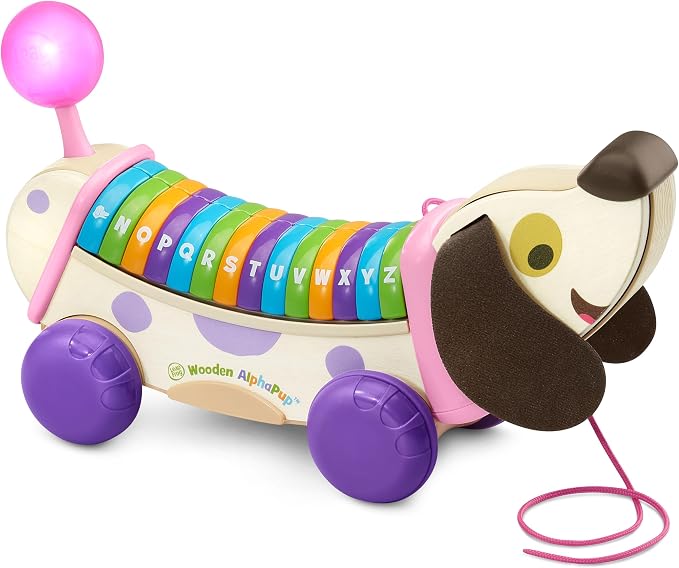 LeapFrog Wooden AlphaPup, Purple