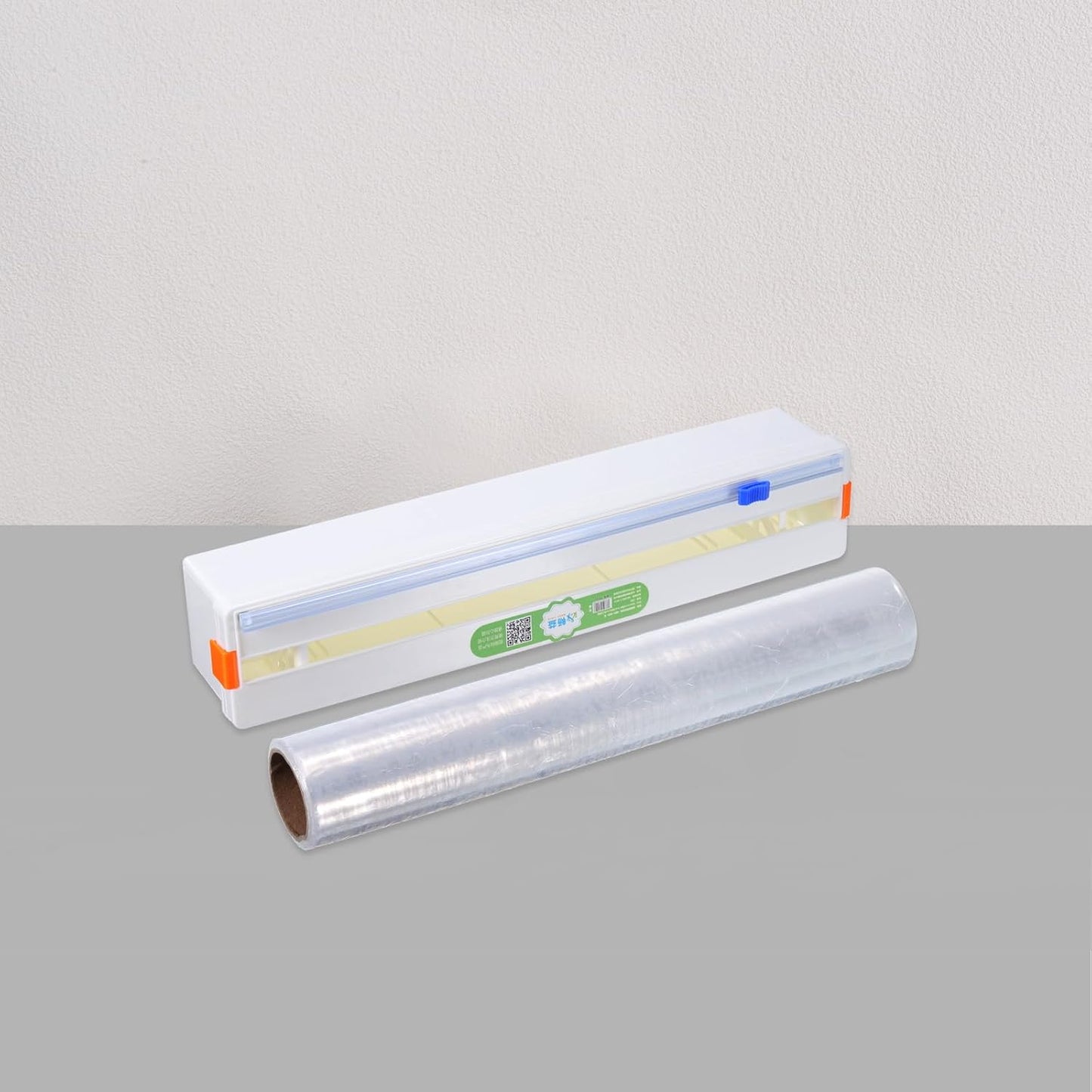 PATIKIL 8pcs Plastic Wrap Cutter, 13in Plastic Wrap Slide Cutter Snap Card Slot Installation Replacement for Aluminum Foil Wax Paper Parchment Paper Wrap Dispenser, White
